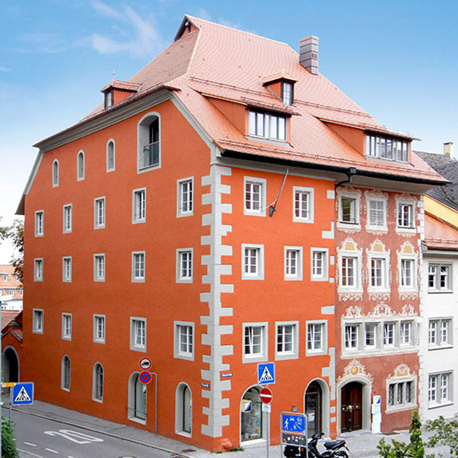 Museum Ravensburger_Historie Gebäude_Außenansicht Museum Ravensburger