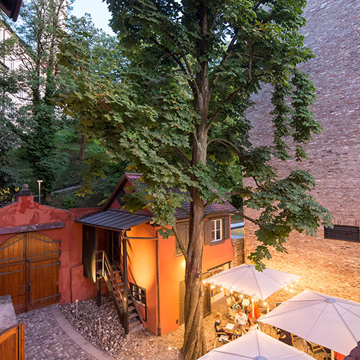 Museum Ravensburger_Veranstaltungen_Innenhof des Museum Ravensburger