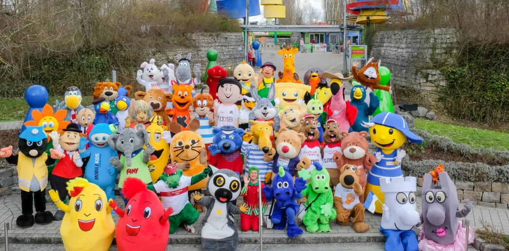 Ravensburger Spieleland_Events_Maskottchen-Treffen