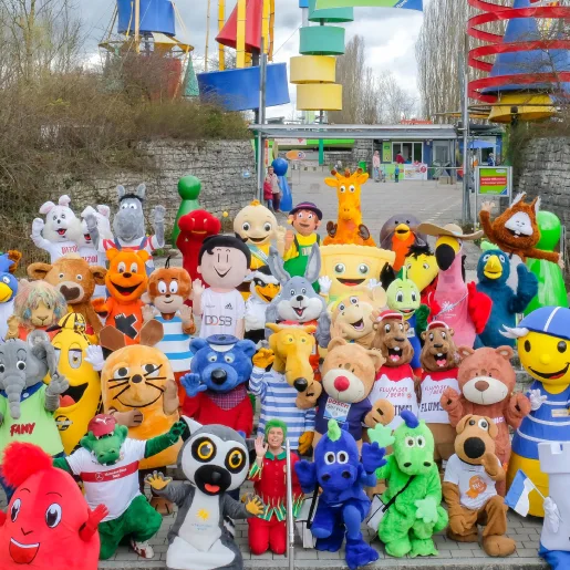 Ravensburger Spieleland_Events_Maskottchen-Treffen