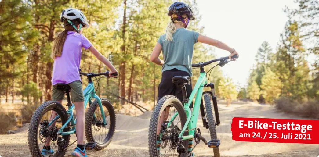E-Bike Testtage_Kinder mit Bikes