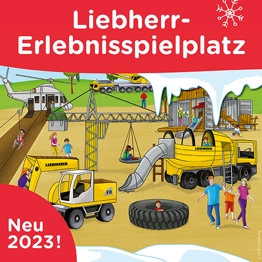 Ravensbruger Spieleland_Neuheit 2023_Liebherr-Erlebnisspielplatz
